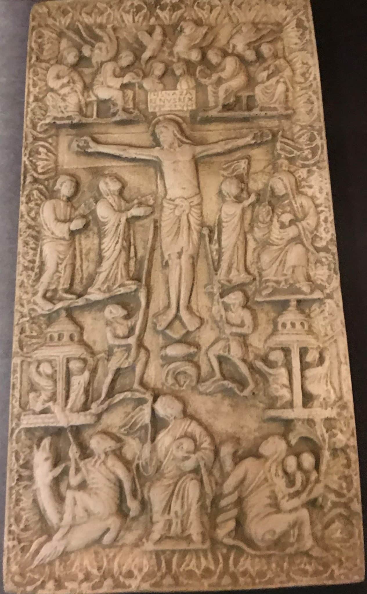 Crucifixion, Carved Ivory