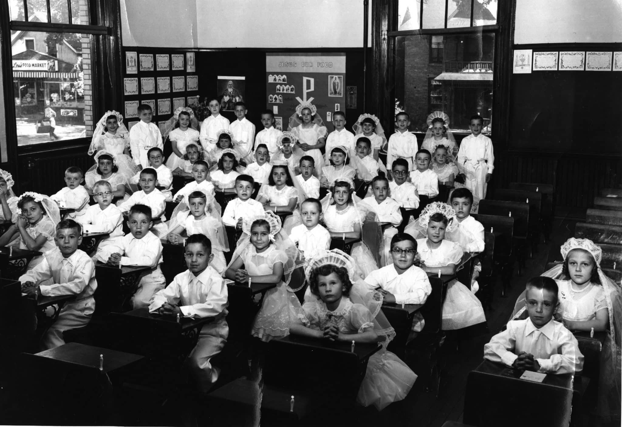 1st Communion Class, 1955