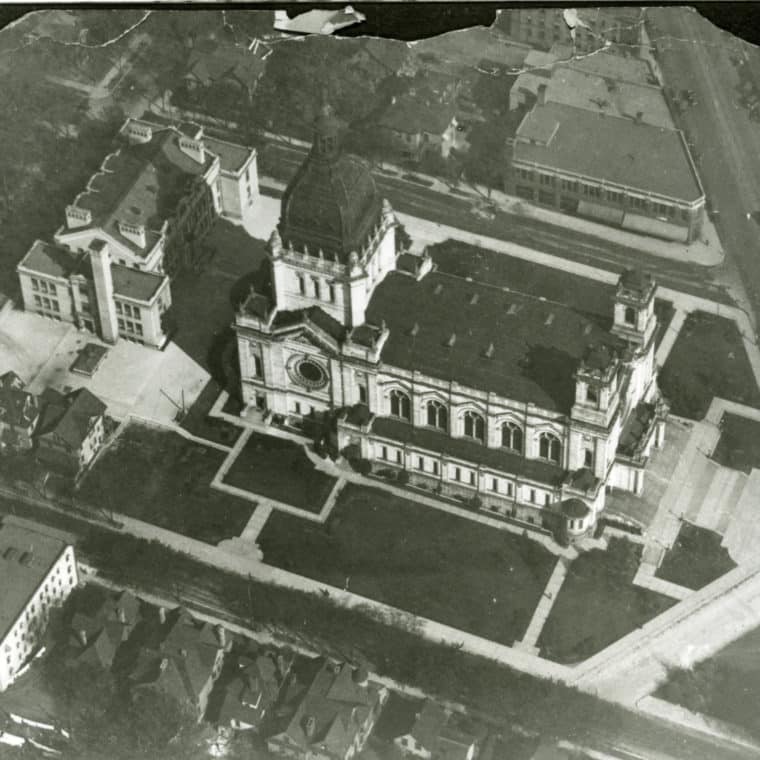 Aerial Basilica Campus 1925