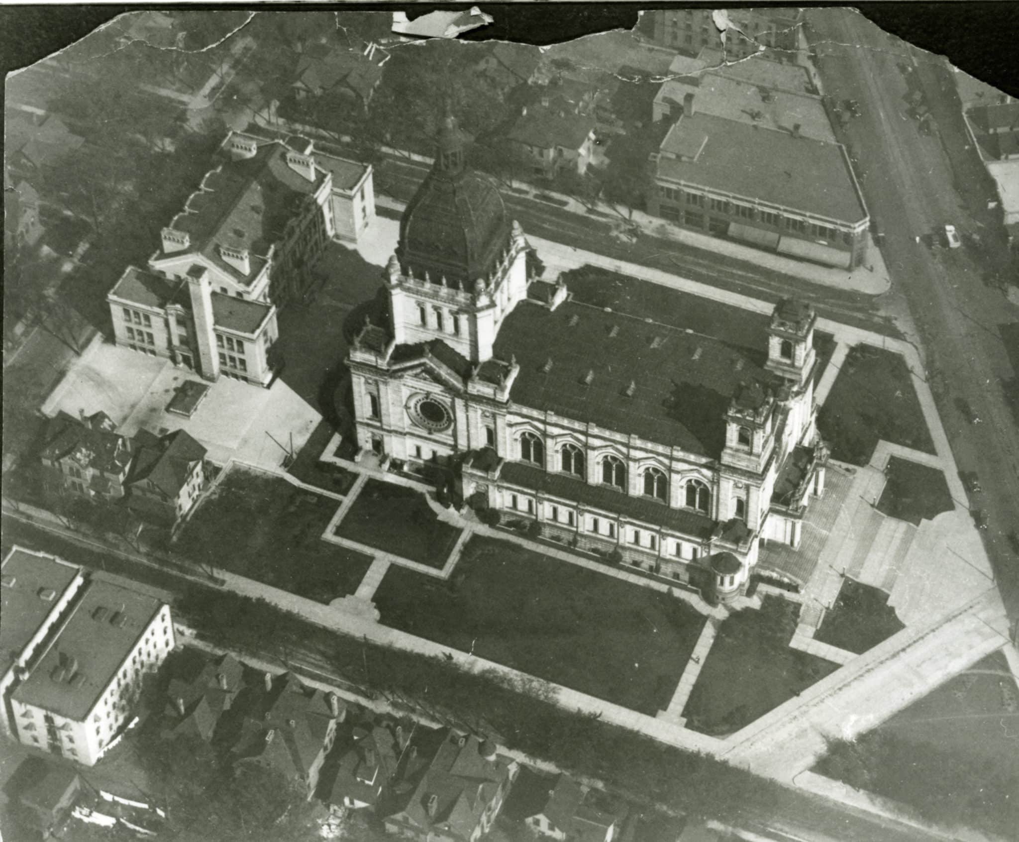 Aerial Basilica Campus 1925