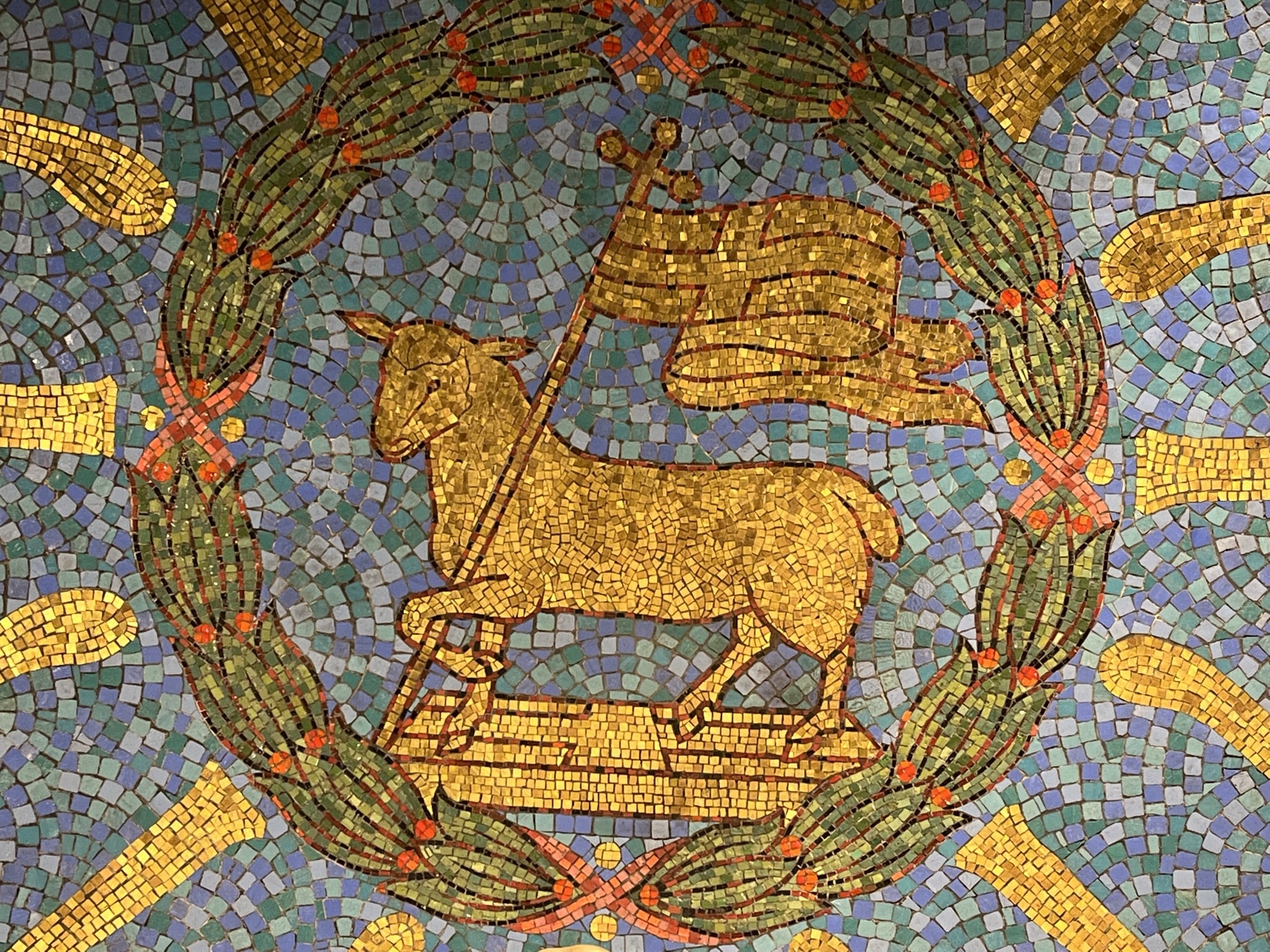 Lamb mosaic
