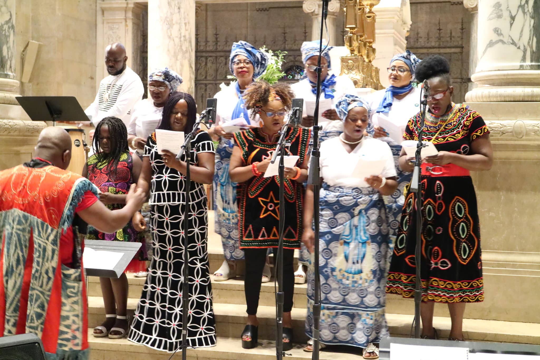 Mass of Solidartity 2022 Cameroon Choir