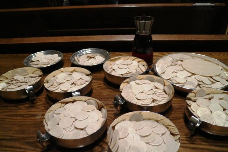 Eucharist The Basilica of Saint Mary