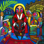 Triumphant Entry Into Jerusalem © 2014, He Qi | www.heqiart.com